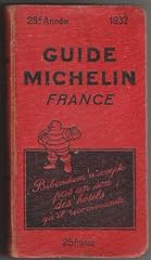 Guide michelin 1932. d'occasion  Livré partout en France