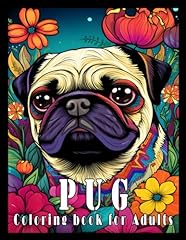 Pug coloring book for sale  Delivered anywhere in USA 