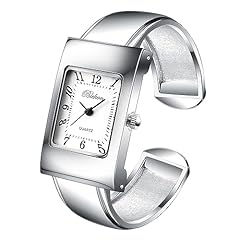 Silver tone rectangle for sale  Delivered anywhere in USA 