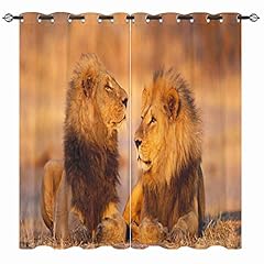 Yuanzu lion curtains for sale  Delivered anywhere in UK