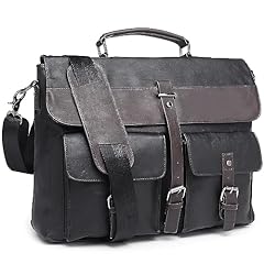 Leather messenger bag for sale  Delivered anywhere in USA 