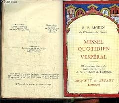 Missel quotidien vesperal d'occasion  Livré partout en France