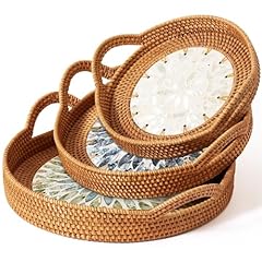 Set handwoven rattan for sale  Delivered anywhere in USA 