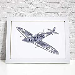 Personalised spitfire aircraft for sale  Delivered anywhere in UK