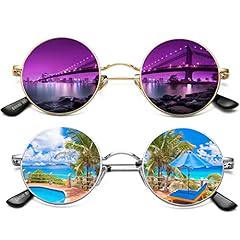 Aieyezo retro round for sale  Delivered anywhere in USA 