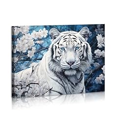 White tiger wall for sale  Delivered anywhere in USA 