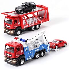 4PCS Tow Truck Toys Transporter Car with Mini Toy Cars for sale  Delivered anywhere in UK