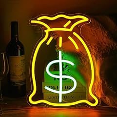 Bag money neon for sale  Delivered anywhere in USA 