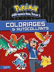 Pokémon coloriages autocollan d'occasion  Livré partout en France
