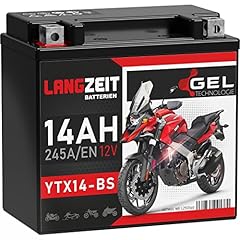 Langzeit ytx14 batteria usato  Spedito ovunque in Italia 
