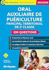 Oral auxiliaire puériculture d'occasion  Livré partout en France