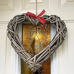 Wide wicker heart for sale  Delivered anywhere in UK