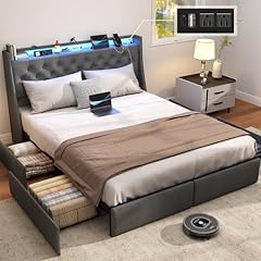 Queen bed frame for sale  Delivered anywhere in USA 