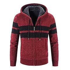 Mens hoodie knitted for sale  Delivered anywhere in UK