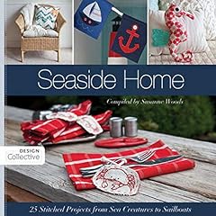 Seaside home stitched for sale  Delivered anywhere in UK