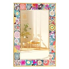Leaf mosaic mirror for sale  Delivered anywhere in USA 