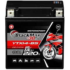 Blackmax ytx14 motorradbatteri gebraucht kaufen  Wird an jeden Ort in Deutschland