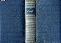 Denis diderot oeuvres d'occasion  Livré partout en France
