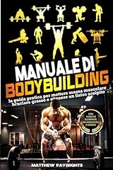 Manuale bodybuilding guida usato  Spedito ovunque in Italia 