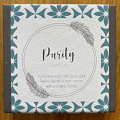 Purity candles cotton for sale  Delivered anywhere in UK