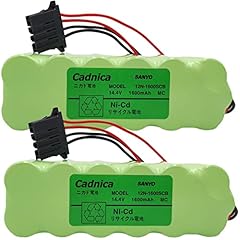 Dcynxc 2pcs 1600mah for sale  Delivered anywhere in UK