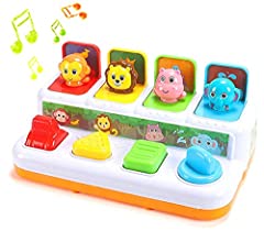 YMDLY Toys Animal Park Interactive Pop Up Music Toy,Up- for sale  Delivered anywhere in USA 
