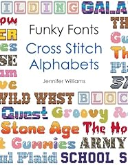 Funky fonts cross for sale  Delivered anywhere in UK