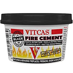 VITCAS Black Fire Cement - Excellent Adhesion - Converts for sale  Delivered anywhere in UK