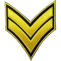 Corporal stripes embroidered for sale  Delivered anywhere in UK