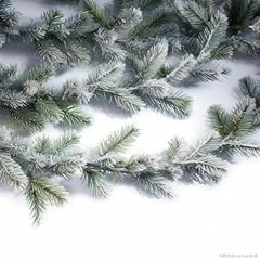 Snow pine garland for sale  Delivered anywhere in USA 