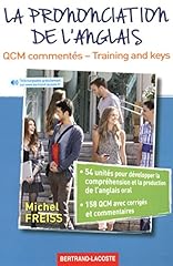 Prononciation anglais qcm d'occasion  Livré partout en Belgiqu