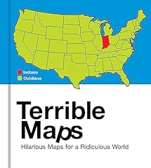 Terrible maps hilarious for sale  Delivered anywhere in USA 