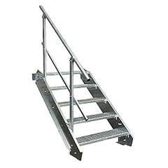 Stufen stahltreppe einseitigem gebraucht kaufen  Wird an jeden Ort in Deutschland