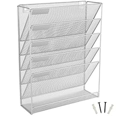 ABN Finest Wall Mounted Magazine File Rack - Paper,, used for sale  Delivered anywhere in UK