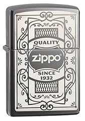 Zippo Quality Since 1932 Pocket Lighter, Black Ice, used for sale  Delivered anywhere in USA 