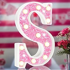 Pink light letters for sale  Delivered anywhere in USA 