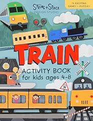 Train activity book for sale  Delivered anywhere in UK