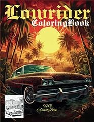 Lowrider coloring book d'occasion  Livré partout en France