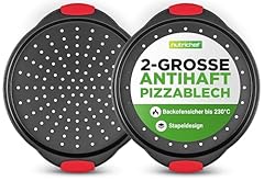 Nutrichef pizzablech rund gebraucht kaufen  Wird an jeden Ort in Deutschland