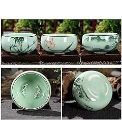 Hotumn celadon teacup for sale  Delivered anywhere in USA 