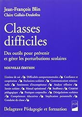 Classes difficiles outils d'occasion  Livré partout en France