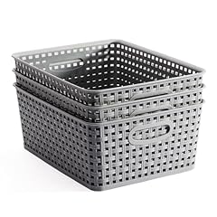 Plastic storage baskets for sale  Delivered anywhere in USA 