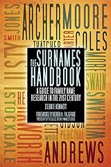 Surnames handbook guide for sale  Delivered anywhere in UK