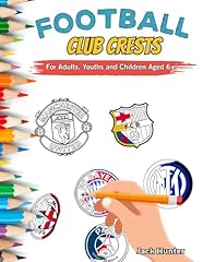 Football crests colouring for sale  Delivered anywhere in UK