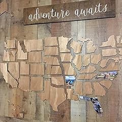 Map wooden cut for sale  Delivered anywhere in USA 