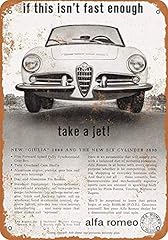 Alfa romeo blechschild gebraucht kaufen  Wird an jeden Ort in Deutschland