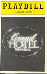 Playbill grand hotel for sale  Delivered anywhere in USA 