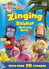 Zingzillas zinging sticker for sale  Delivered anywhere in UK