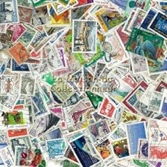 Collection 400 timbres d'occasion  Livré partout en France