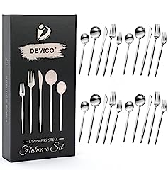 Devico matte silverware for sale  Delivered anywhere in USA 